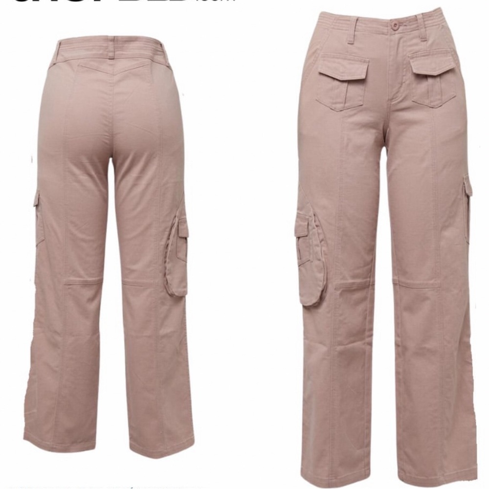 Pink cargo pants Size 13 and length 31"